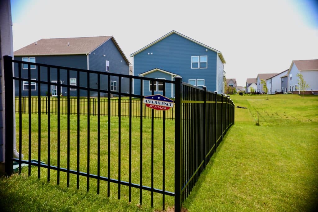 Aluminum fencing services in Indianapolis