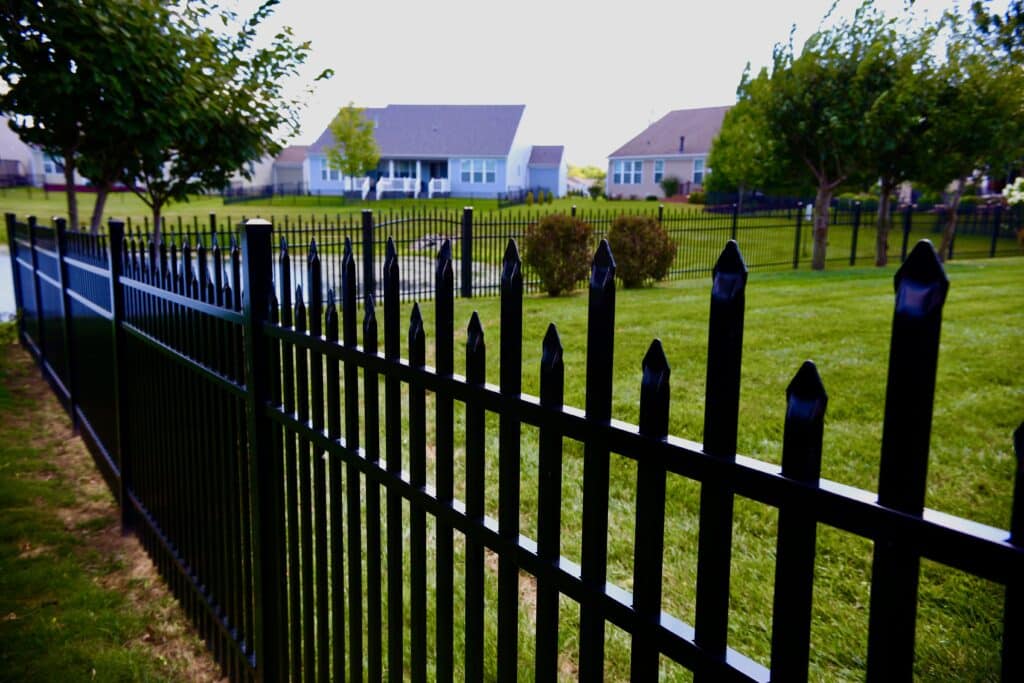 Professional aluminum fencing services in Indianapolis